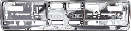 Kennzeichenrahmen Chrome-Look