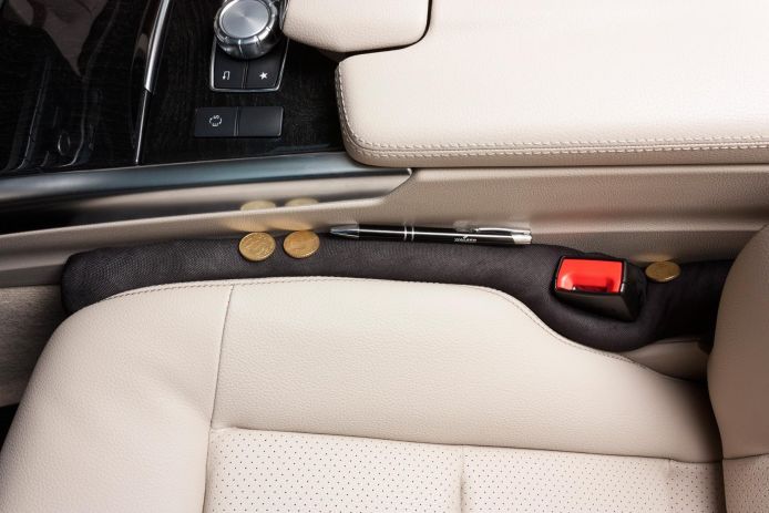 Autositz Lückenfüller AntiDrop - 2 Stück - Schließt die Lücke zwischen Sitz  und Mittelkonsole