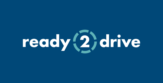 ready2drive Logo Blau.